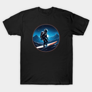 Space Surfing - Astronaut Travel Voyage T-Shirt